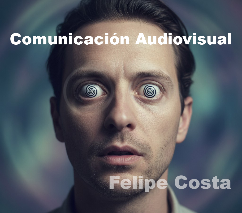 Un hombre con los ojos hipnotizados